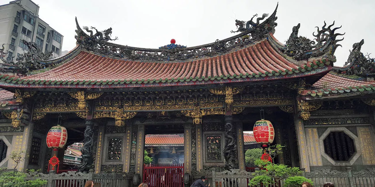 Templo Longshan - Taiwan